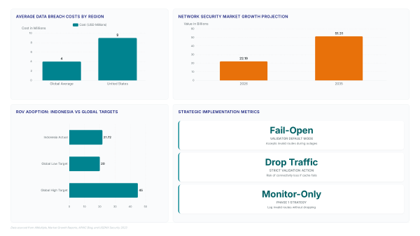 Route security gaps: Why East Asia lags at 31%
